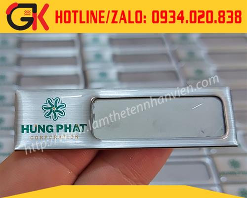 BẢNG INOX THAY TÊN - HƯNG PHÁT
