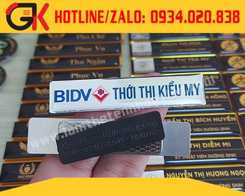 BẢNG TÊN - BIDV
