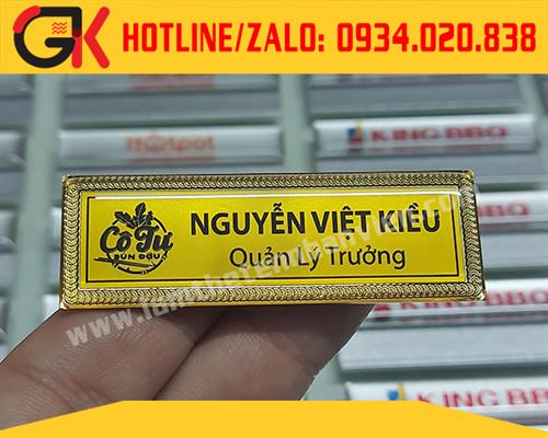 BẢNG TÊN - BÚN ĐẬU CÔ TƯ