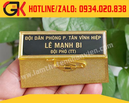 BẢNG TÊN - ĐỘI DÂN PHÒNG