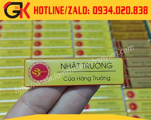 BẢNG TÊN INOX - SƠN ĐÔNG