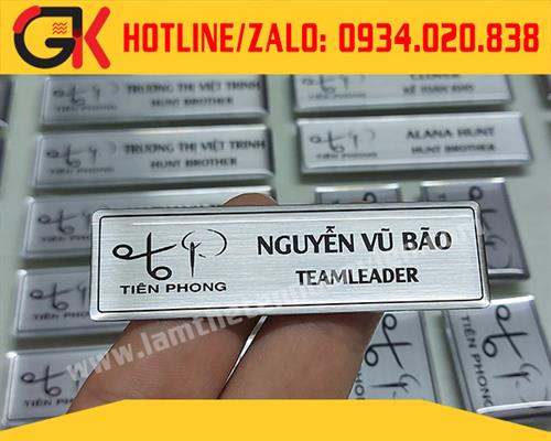 BẢNG TÊN - TÓC TIÊN PHONG