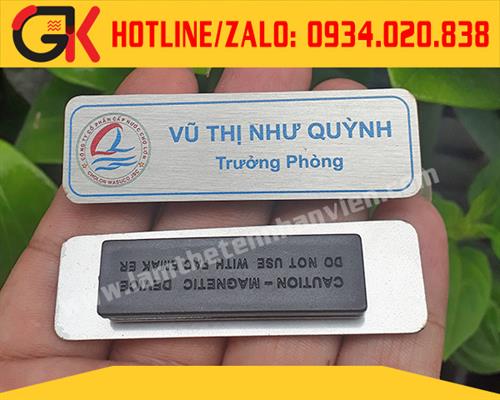 BẢNG TÊN IN UV - CẤP NƯỚC CHỢ LỚN
