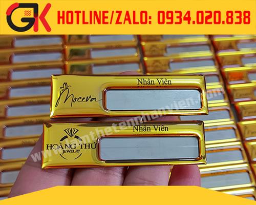 BẢNG TÊN INOX THAY TÊN - HOÀNG THỨ