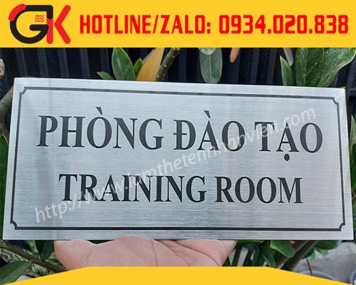 BẢNG TÊN PHÒNG INOX IN UV