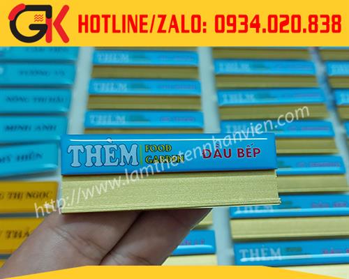 Bảng nhôm thay tên - THÈM 