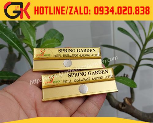 Bảng thay tên - SPRING GARDEN
