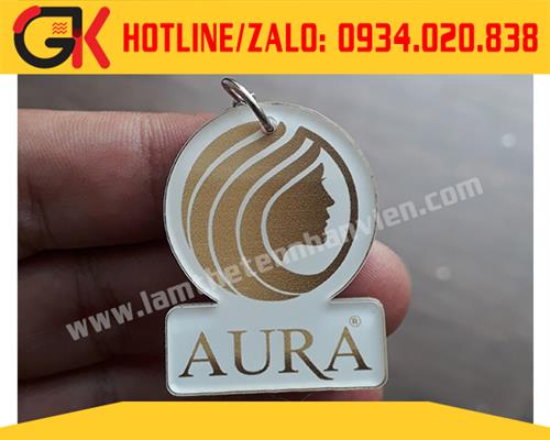 MÓC KHÓA MICA IN 2 MẶT