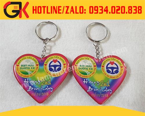 MÓC KHÓA NHỰA IN 2 MẶT