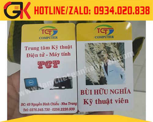 THẺ NHỰA - TCT